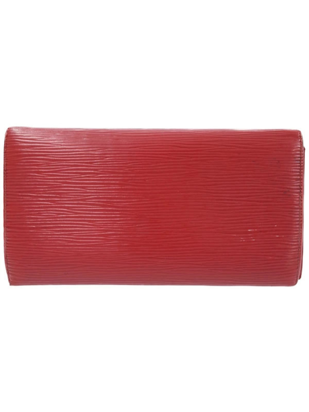 Louis Vuitton Credit Wallet Epi Porte fold Bi Long Monnaie Pochette Black
